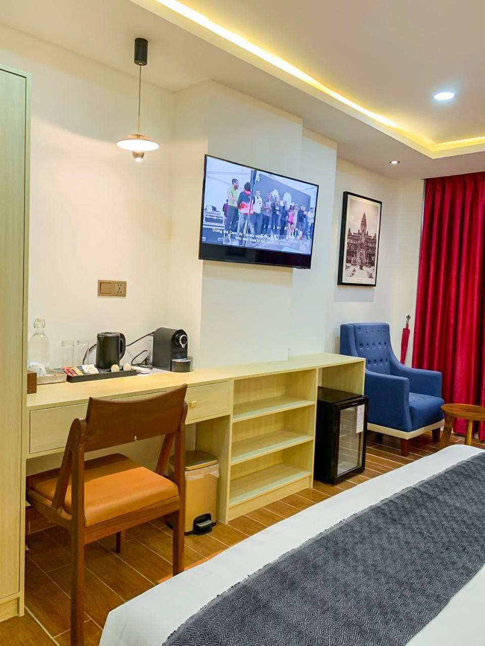 Cambana La Riviere Boutique Hotel Battambang Szoba fotó